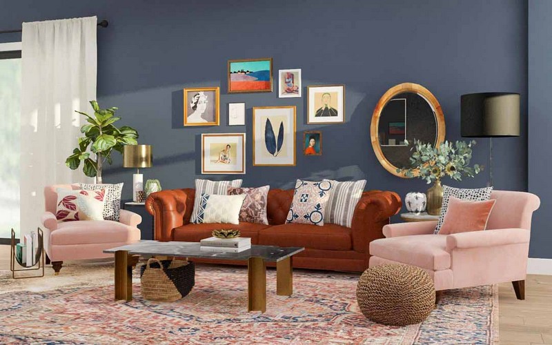 Glam eclectic style